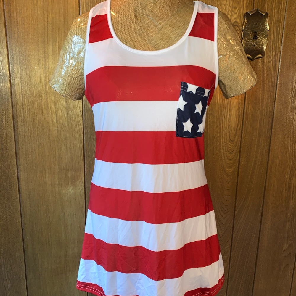 Patriotic Lightweight Cover up or dress